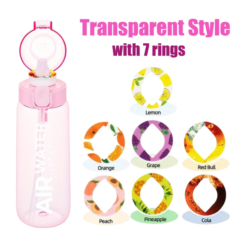 750ml Sport-Trinkflasche mit 7 Frucht-Pods – 0 Zucker, 0 Kalorien | Fitness & Outdoor