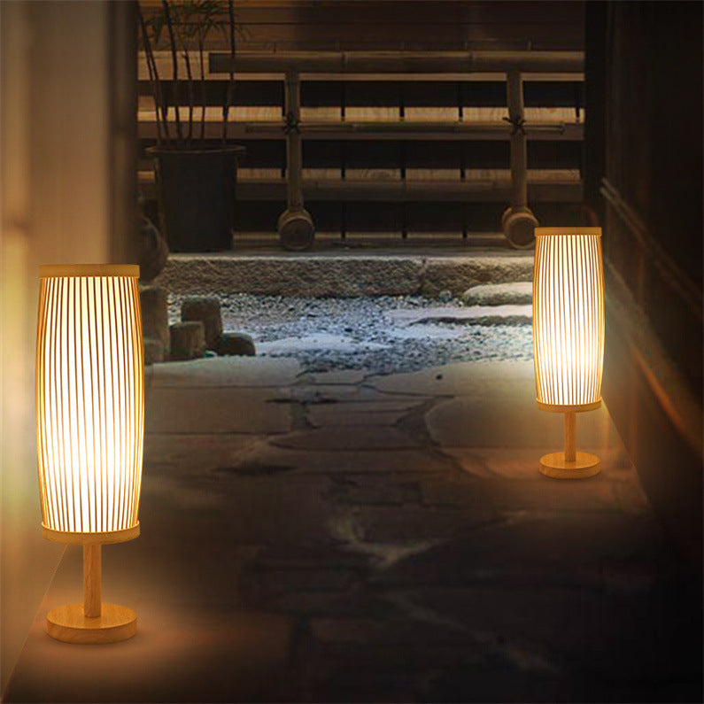 Atmosphärische Tischlampe – Retro & Wiederaufladbar