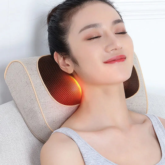 Multifunktionales Nackenmassagegerät – Massagekissen für die Halswirbelsäule“
