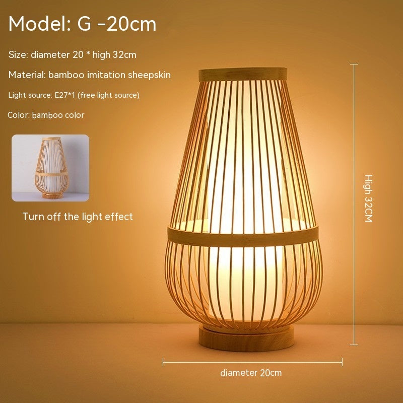 Atmosphärische Tischlampe – Retro & Wiederaufladbar