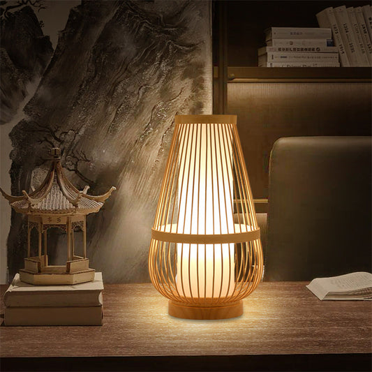 Atmosphärische Tischlampe – Retro & Wiederaufladbar