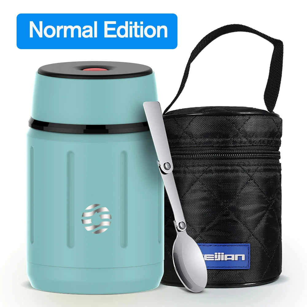 Thermos-Essensbehälter – Vakuum Lunchbox aus 316 Edelstahl, 750 ml, mit gratis Löffel