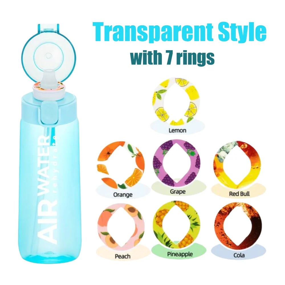 750ml Sport-Trinkflasche mit 7 Frucht-Pods – 0 Zucker, 0 Kalorien | Fitness & Outdoor