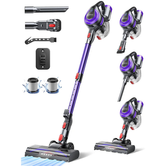 Laresar V10 Lite Kabelloser Handstaubsauger – 38000Pa, 45 Min, für Teppiche & Haare