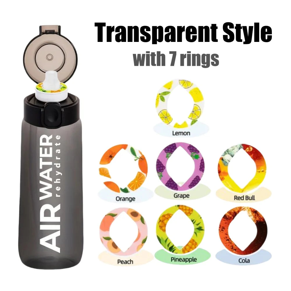 750ml Sport-Trinkflasche mit 7 Frucht-Pods – 0 Zucker, 0 Kalorien | Fitness & Outdoor