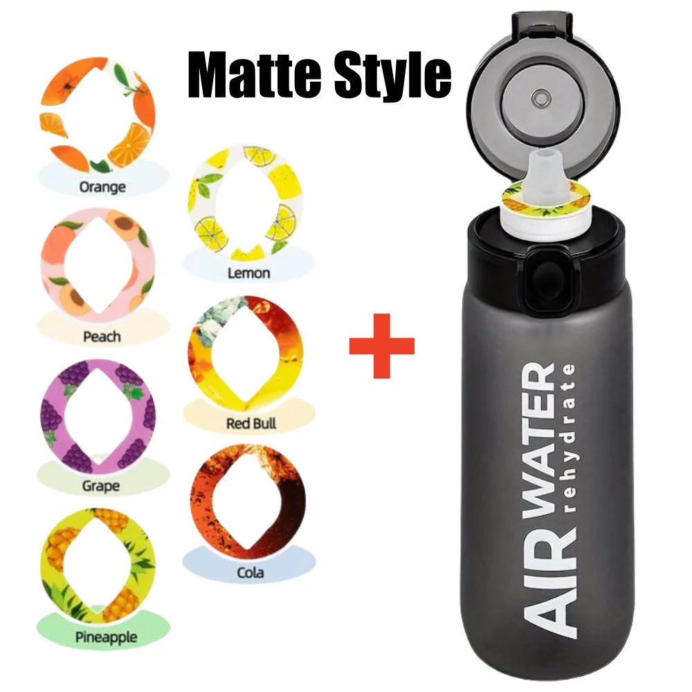 750ml Sport-Trinkflasche mit 7 Frucht-Pods – 0 Zucker, 0 Kalorien | Fitness & Outdoor