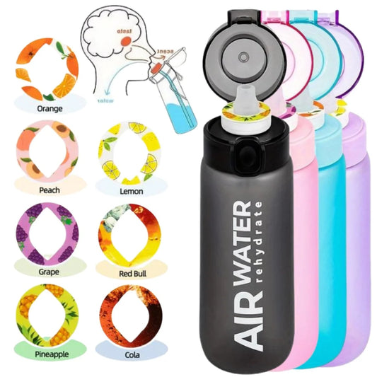 750ml Sport-Trinkflasche mit 7 Frucht-Pods – 0 Zucker, 0 Kalorien | Fitness & Outdoor