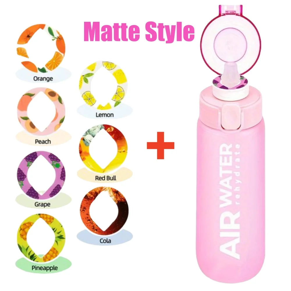 750ml Sport-Trinkflasche mit 7 Frucht-Pods – 0 Zucker, 0 Kalorien | Fitness & Outdoor