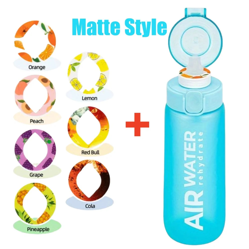 750ml Sport-Trinkflasche mit 7 Frucht-Pods – 0 Zucker, 0 Kalorien | Fitness & Outdoor