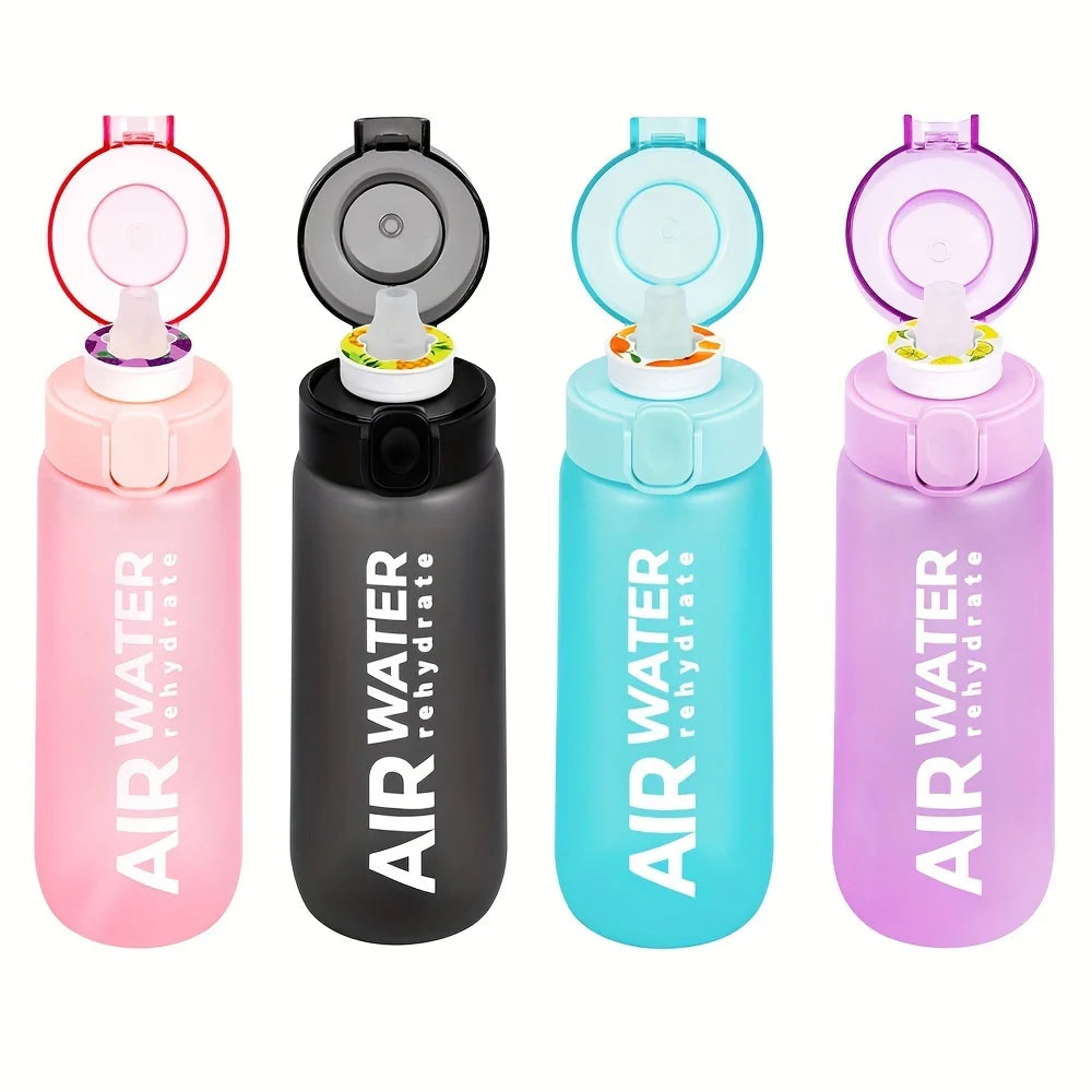 750ml Sport-Trinkflasche mit 7 Frucht-Pods – 0 Zucker, 0 Kalorien | Fitness & Outdoor