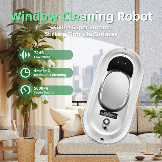 Fensterputzroboter – Intelligenter Elektrischer Fensterreiniger mit Fernbedienung“